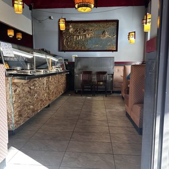 KP Asian Cafe - Inside, that's the new little buffet and a couple small booths - Chinese Near Me - Aurora, Colorado