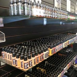 Vape Alot - Some of the many brands, strengths, and flavors we carry at Vape Alot.