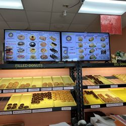 Best Donuts - Menu board and more donuts