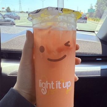 Happy Lemon - Grapefruit Yakult - Bubble Tea Near Me - Belmont, California