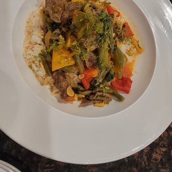 OSH Restaurant & Grill - Gampan - rice, meat and vegetables - Mediterranean Near Me - Nashville, Tennessee