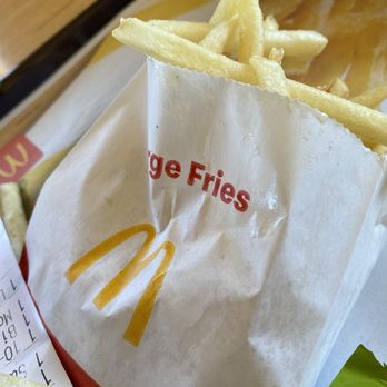 McDonald's - Large French Fries - Burgers Near Me - South San Francisco, California McDonald's - Large French Fries - Burgers Near Me - South San Francisco, California