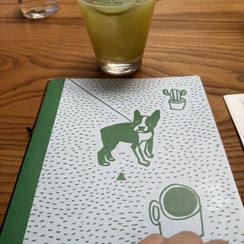 Sunday In Brooklyn - The views of the menu and cocktail - New American Near Me - Brooklyn, New York