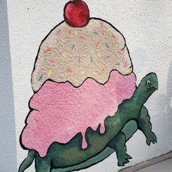 Box Turtle Creamery - Box Turtle Creamery mural
