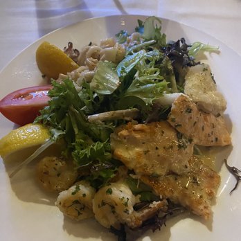Cafe Santorini - SEAFOOD SALAD - Italian Near Me - Pasadena, California