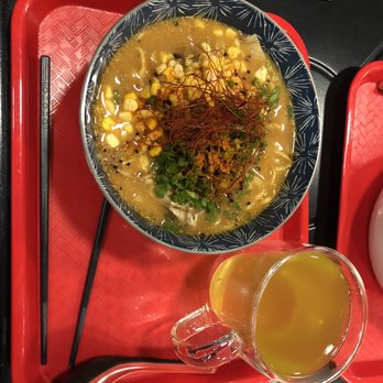 REDWHITE - Boston - Buddha ramen (special) and hot tea - Sushi Bars Near Me - Boston, Massachusetts REDWHITE - Boston - Buddha ramen (special) and hot tea - Sushi Bars Near Me - Boston, Massachusetts