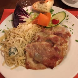 Trattoria da Giovanni e Franco - Saltimbocca alla Romana. Lecker !!!