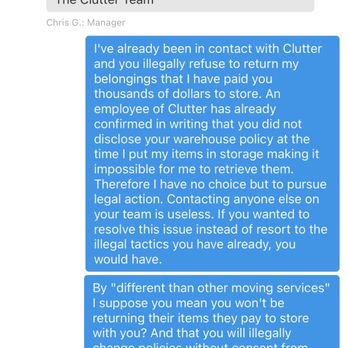 Clutter - Self Storage Near Me