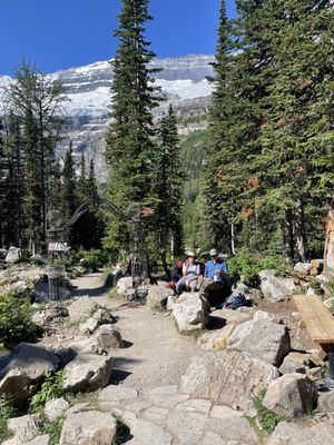 Plain of Six Glaciers Teahouse by null