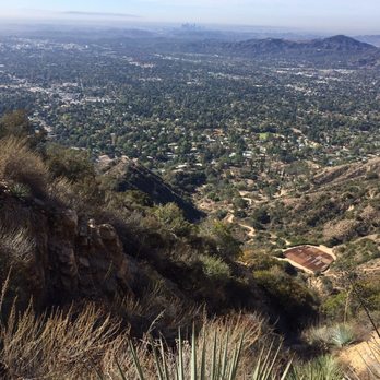 Echo Mountain via the Sam Merrill Trail - Downtown LA in the distance. Hiking 12/7/2017 - Parks Near Me - Altadena, California Echo Mountain via the Sam Merrill Trail - Downtown LA in the distance. Hiking 12/7/2017 - Parks Near Me - Altadena, California