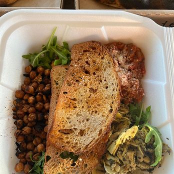 Pieous - Vegetarian antipasto, carmalized bacon arugula and margarita pizzas - Pizza Near Me - Austin, Texas