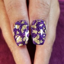 Rebecca's Sparkle Nails