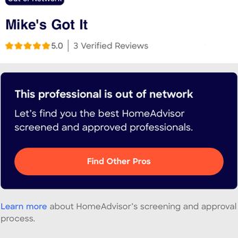 Mike's Got IT - Home advisor even agrees - Handyman Near Me - Toms River, New Jersey