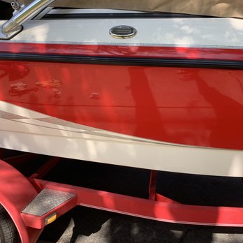 McCarty Marine - After photo. Where's the scratch? - Boat Repair Near Me - Folsom, California McCarty Marine - After photo. Where's the scratch? - Boat Repair Near Me - Folsom, California
