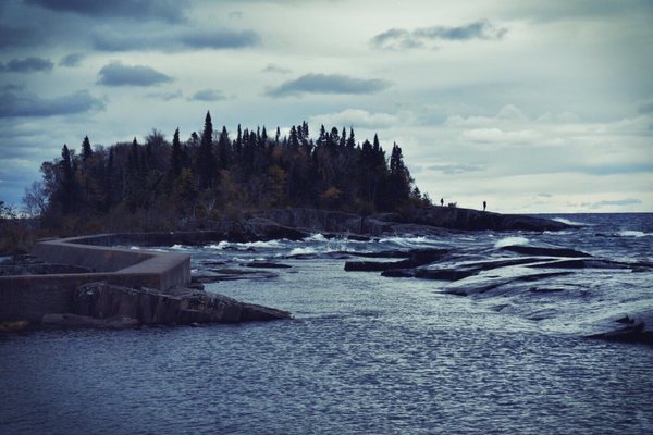Grand Marais Lighthouse by null