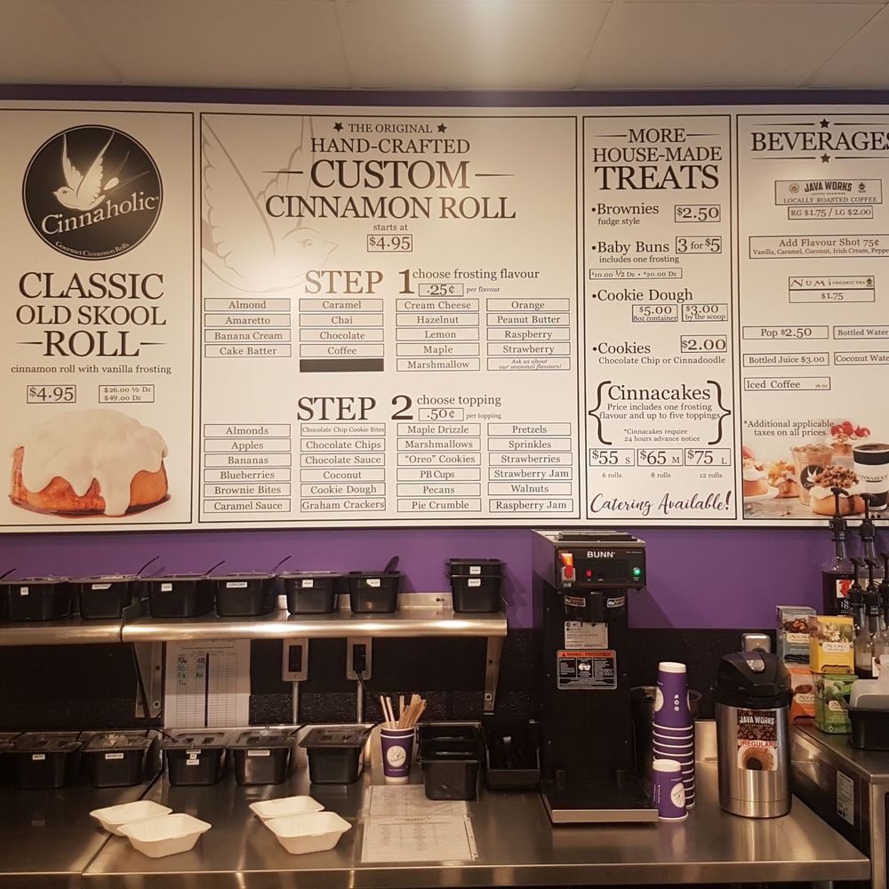 Cinnaholic - You can customize if you want - Bakeries Near Me - Toronto, Ontario Cinnaholic - You can customize if you want - Bakeries Near Me - Toronto, Ontario