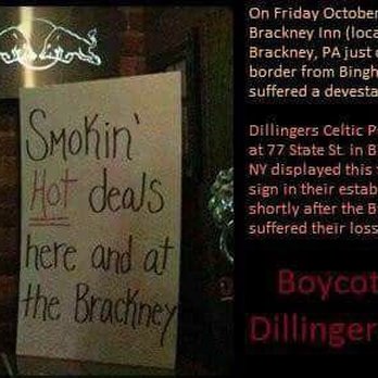 Dillingers Celtic Pub & Eatery - Pubs Near Me - Binghamton, New York