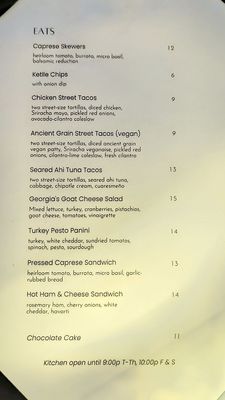 Menu photo 3 Georgia’s Lounge Redondo Beach, CA Menu photo 3 Georgia’s Lounge Redondo Beach, CA