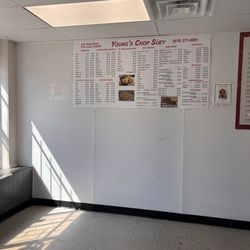 Young's Chop Suey - Menu