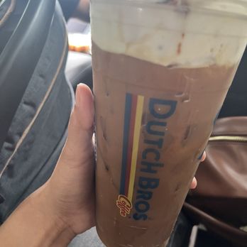 Dutch Bros Coffee - Camp out cold bre - Juice Bars & Smoothies Near Me - San Antonio, Texas