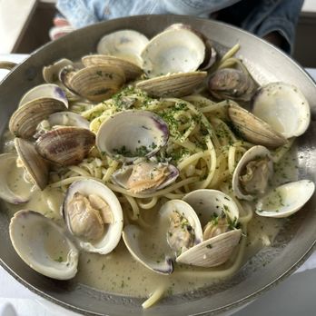 Domenico's On the Wharf - Linguini and Clams - Seafood Near Me - Monterey, California Domenico's On the Wharf - Linguini and Clams - Seafood Near Me - Monterey, California