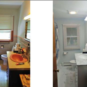 Core Remodeling Services - bathroom remodel before and after - General Contractors Near Me - Worcester, Massachusetts