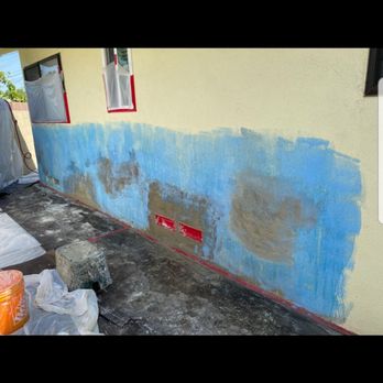 Patchwork's Plastering  & Patching Specialists - Hot tub damage patch - Stucco Services Near Me