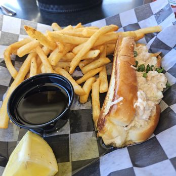 Deep Deuce Grill - 1/2 lobster rolls and fries. Ecxellent! - American Near Me - Oklahoma City, Oklahoma Deep Deuce Grill - 1/2 lobster rolls and fries. Ecxellent! - American Near Me - Oklahoma City, Oklahoma