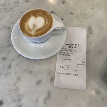 The Combine Kitchen - Lavender flat white - Coffee & Tea Near Me - Rancho Cucamonga, California