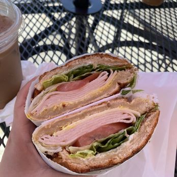 Bagel Place Cafe - turkey croissant sandwich - Bagels Near Me - Sunnyvale, California