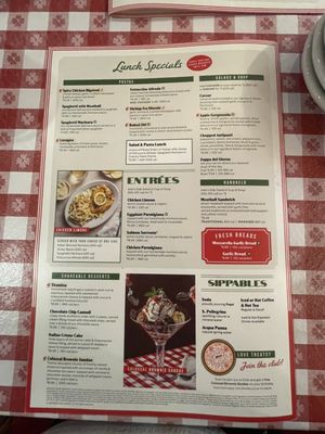 Menu photo 1 Buca di Beppo Italian Restaurant Huntington Beach, CA Menu photo 1 Buca di Beppo Italian Restaurant Huntington Beach, CA