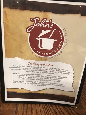 John's Famous Stew by null