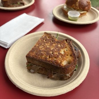 Meat & Essentials - Lamb sandwich and breakfast sandwich in the back - Delis Near Me - San Marino, California Meat & Essentials - Lamb sandwich and breakfast sandwich in the back - Delis Near Me - San Marino, California