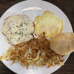 Chicken Fried Steak & Eggs Chicken Fried Steak & Eggs