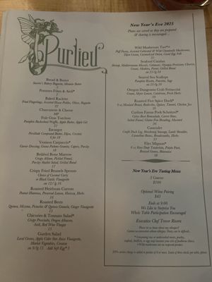 Menu photo 2 Bar Purlieu Eugene, OR