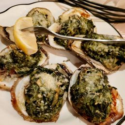 Oysters Rockefeller
