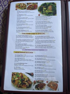 Menu photo 6 Thai Siam Restaurant Seattle, WA Menu photo 6 Thai Siam Restaurant Seattle, WA