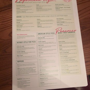 Coratti's Pizzeria Bar and Bocce - Menu - Italian Near Me - Howell, Michigan