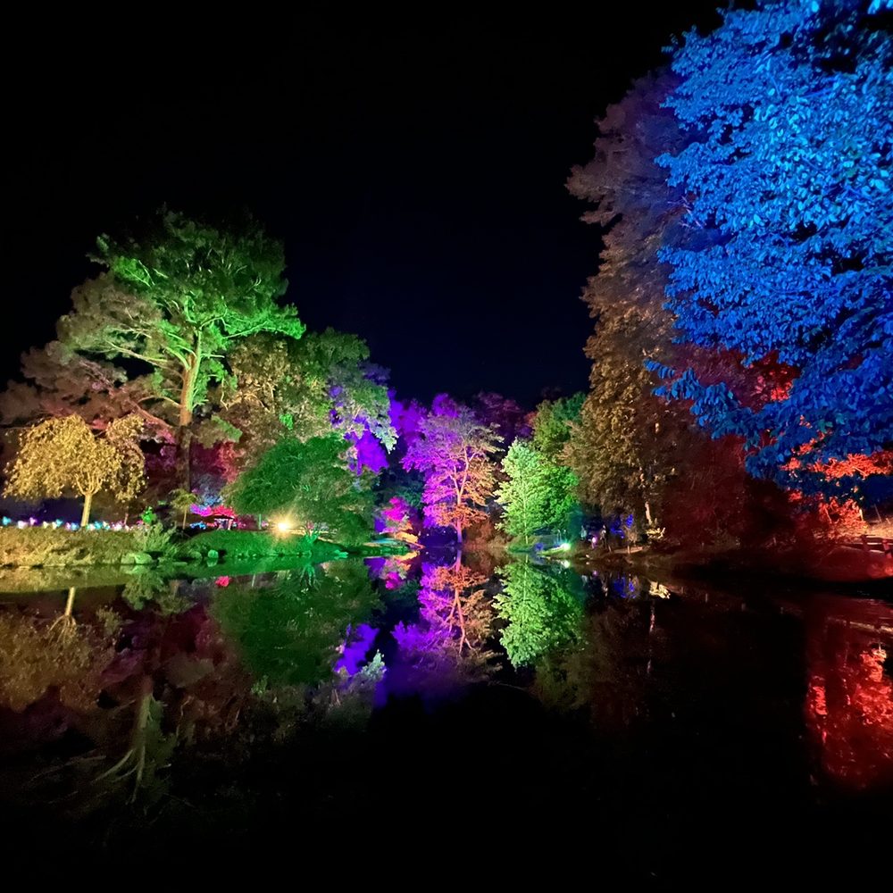 Maymont - Japanese Garden during the Christmas Lights - Parks Near Me - Richmond, Virginia