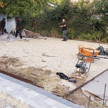 Green Vision - a concrete patio being built - Landscaping Near Me - Sherman Oaks, California Green Vision - a concrete patio being built - Landscaping Near Me - Sherman Oaks, California