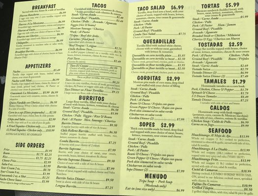 Menu photo 4 El Coyote Alsip, IL