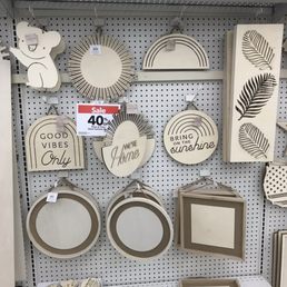 DIY wood decor 40% off.