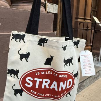 The Strand - Strand Tote (has interior pocket, $19.99) - Used Bookstore Near Me - New York, New York The Strand - Strand Tote (has interior pocket, $19.99) - Used Bookstore Near Me - New York, New York