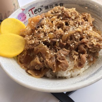 i-Tea - Beef gyudon (rice bowl) - $8.50 - Ramen Near Me - Sacramento, California i-Tea - Beef gyudon (rice bowl) - $8.50 - Ramen Near Me - Sacramento, California
