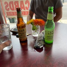 Root beer and Ginger beer! Root beer and Ginger beer!