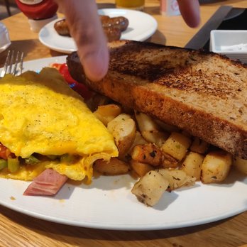 Flap Your Jacks - Omelette with ample meat and veggies - Breakfast & Brunch Near Me - San Diego, California Flap Your Jacks - Omelette with ample meat and veggies - Breakfast & Brunch Near Me - San Diego, California