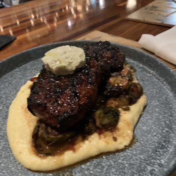Vanda Cucina - Steak with polenta and greens - Italian Near Me - Warwick, Rhode Island Vanda Cucina - Steak with polenta and greens - Italian Near Me - Warwick, Rhode Island