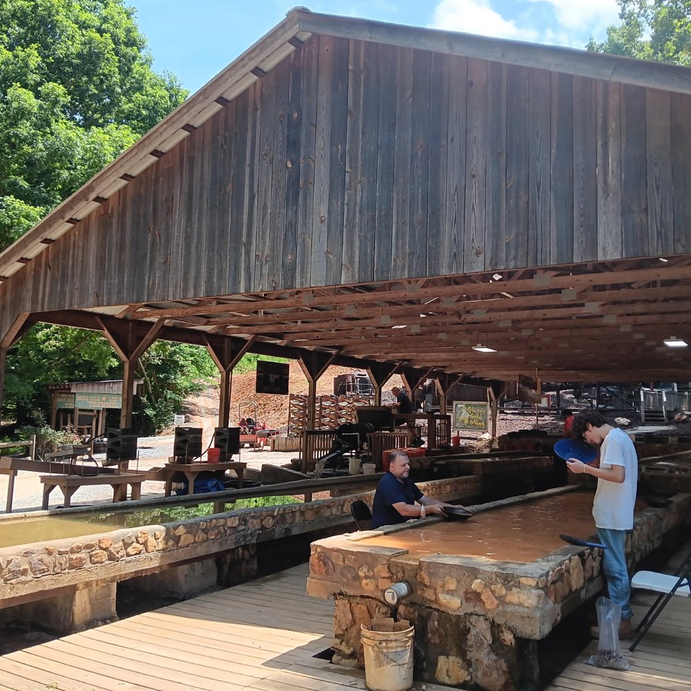 Crisson Gold Mine - Gold panning area - Kids Activities Near Me - Dahlonega, Georgia Crisson Gold Mine - Gold panning area - Kids Activities Near Me - Dahlonega, Georgia