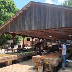 Gold panning area