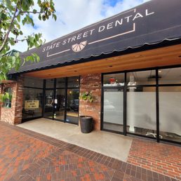 Exterior outside entrance of State Street Dental - Redlands, California Exterior outside entrance of State Street Dental - Redlands, California